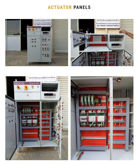 Actuator control panel installation