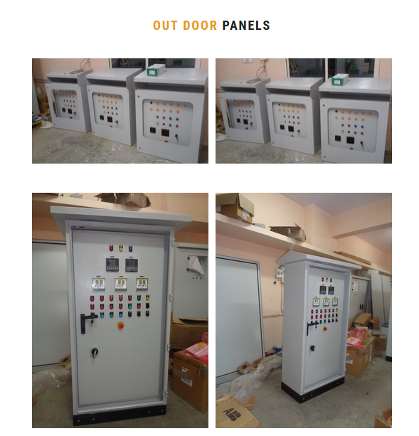 Outdoor control panel installation
