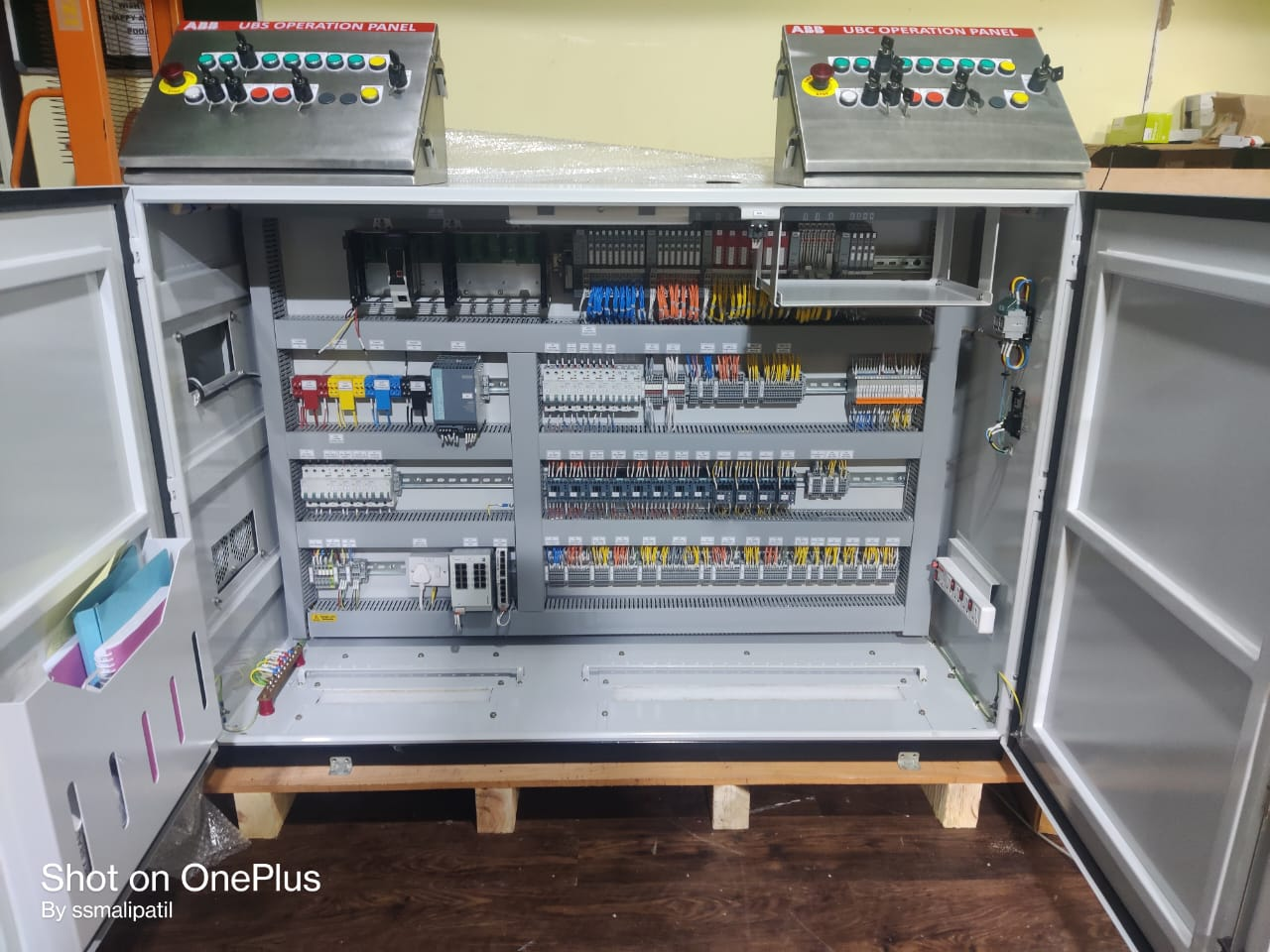 PLC Automation Panels detail