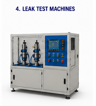 Leak Test Machines industrial automation solution