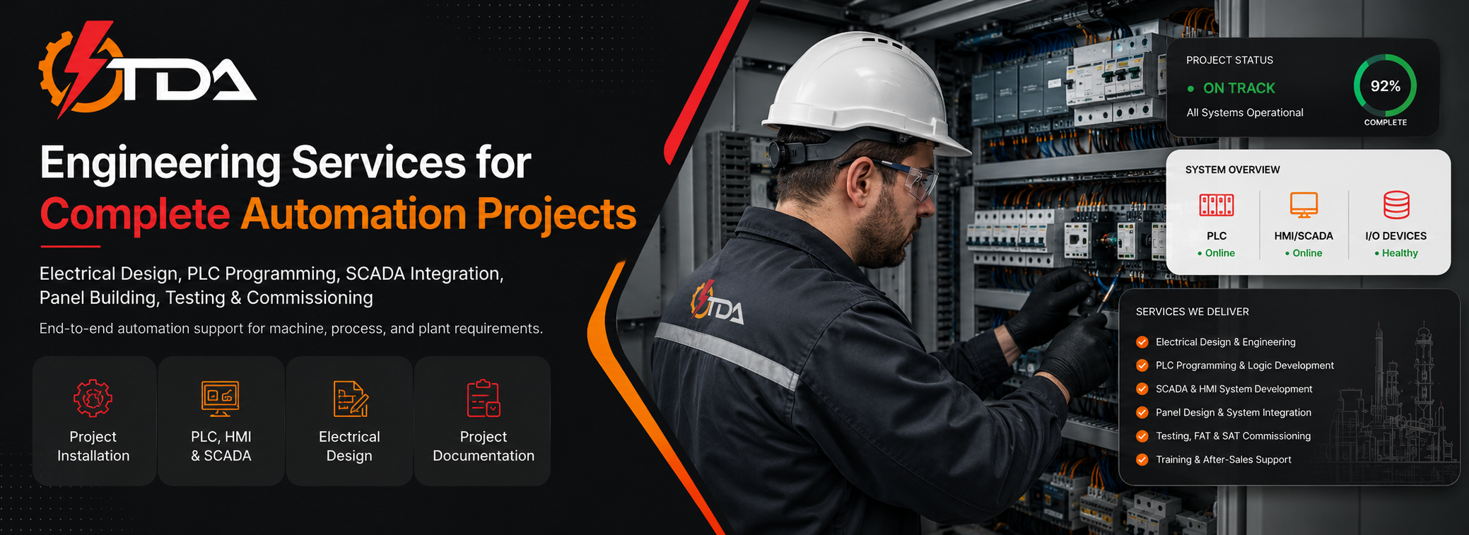 Industrial automation engineering services