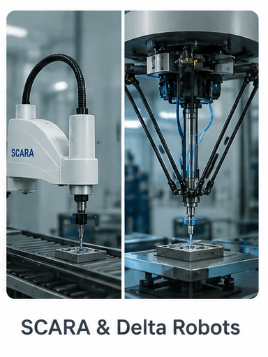 SCARA & Delta Robots industrial automation solution