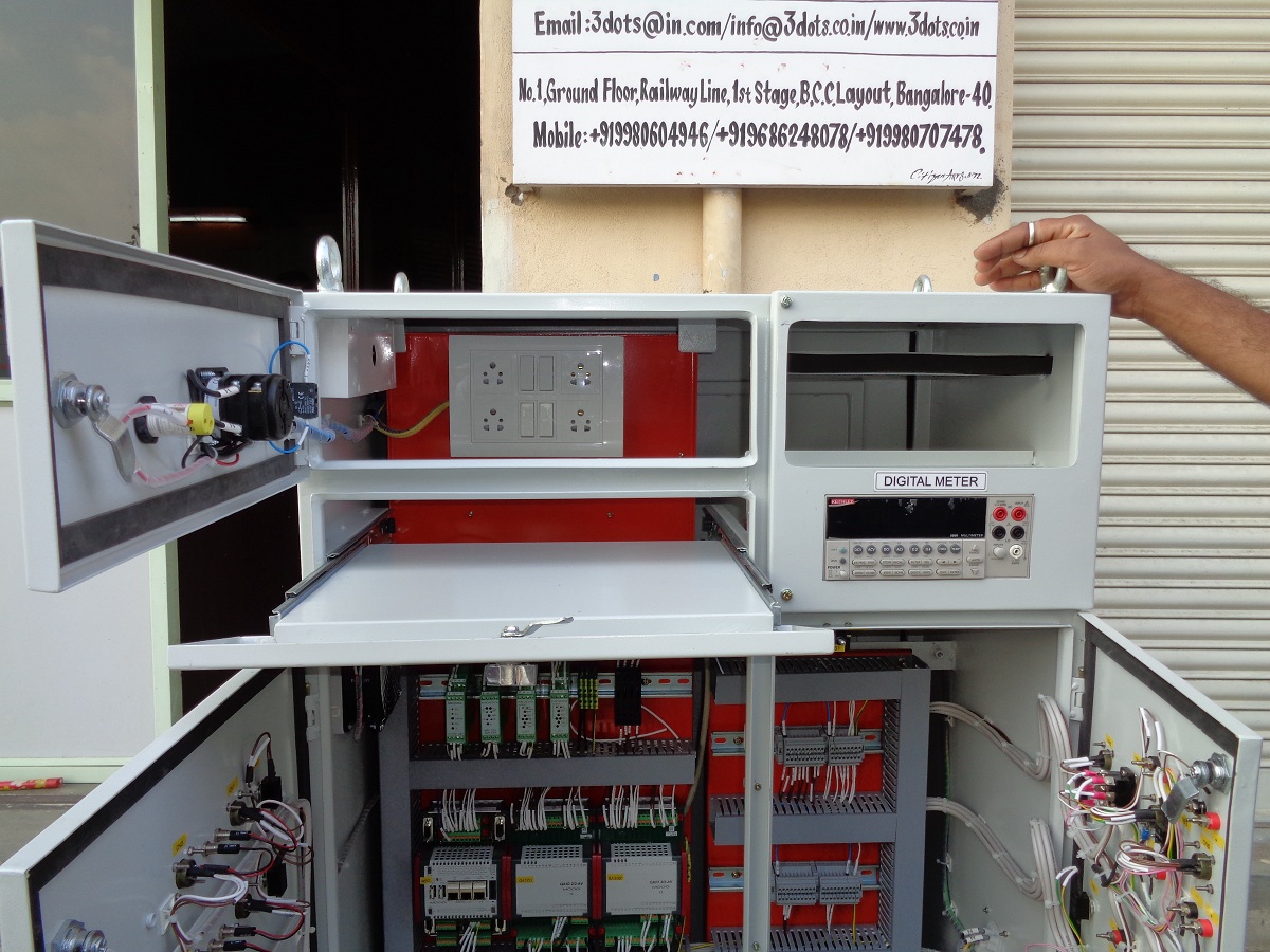 Actuator Panels wiring and assembly