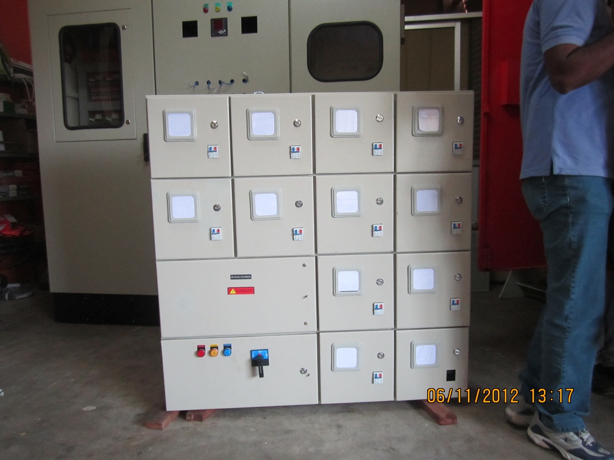 Changeover & Metering Panels detail