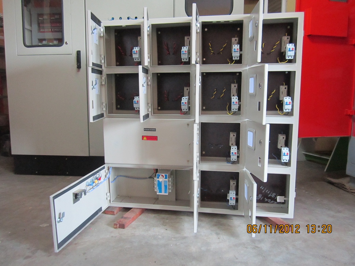 Changeover & Metering Panels wiring and assembly