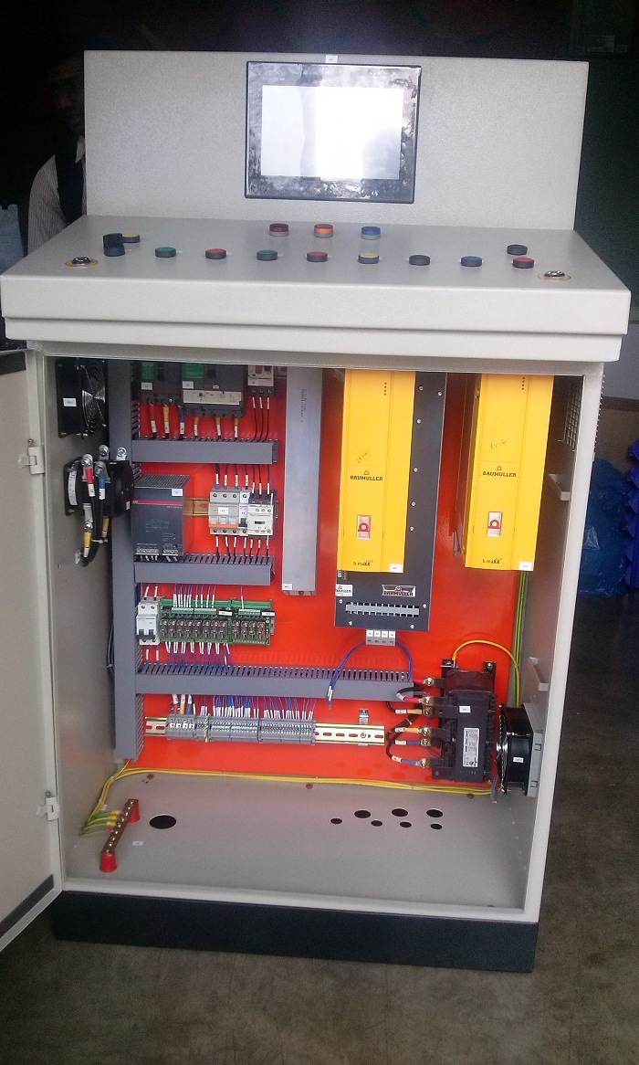 Construction Machine Panel testing and installation