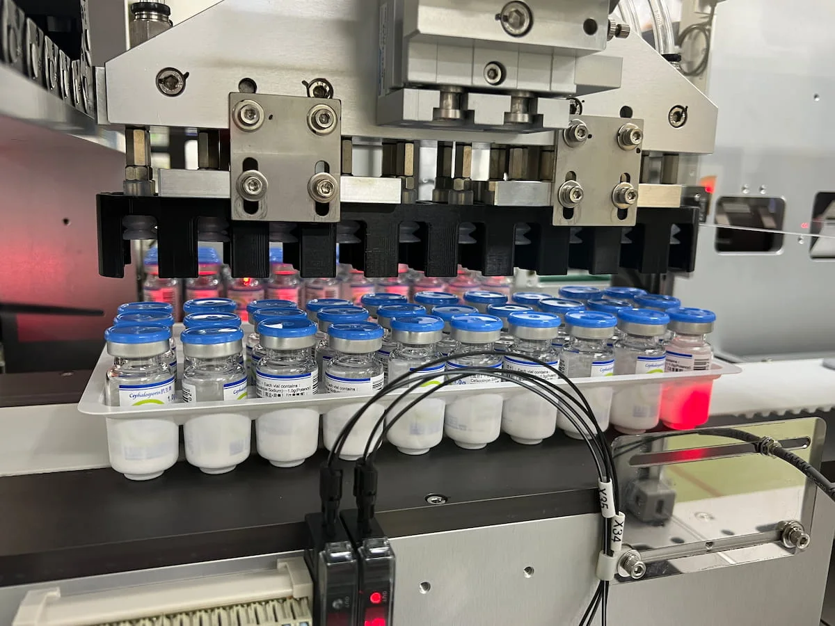 Integrated industrial automation machine