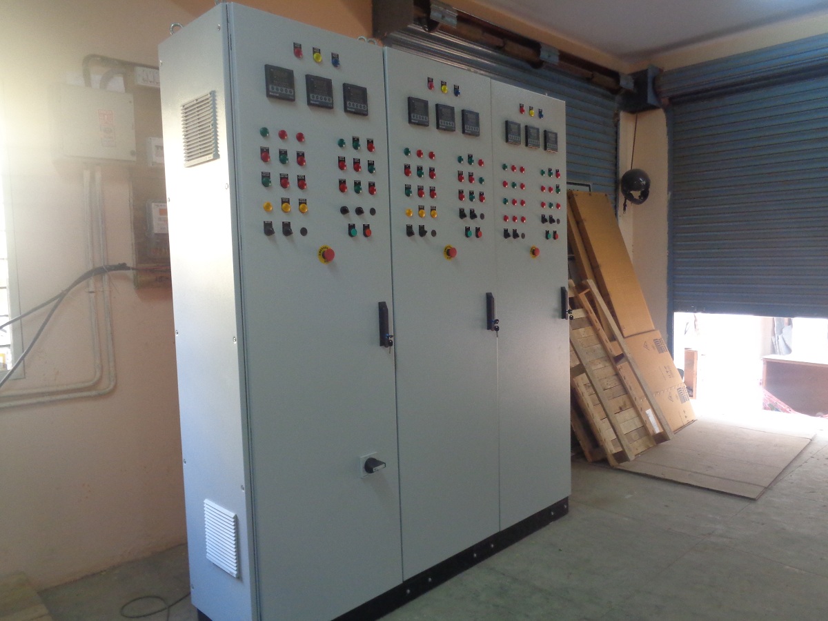 Mining Sector Panels wiring and assembly